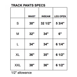 EPTM. EPTM BLACK/PURPLE-TRACK PANTS