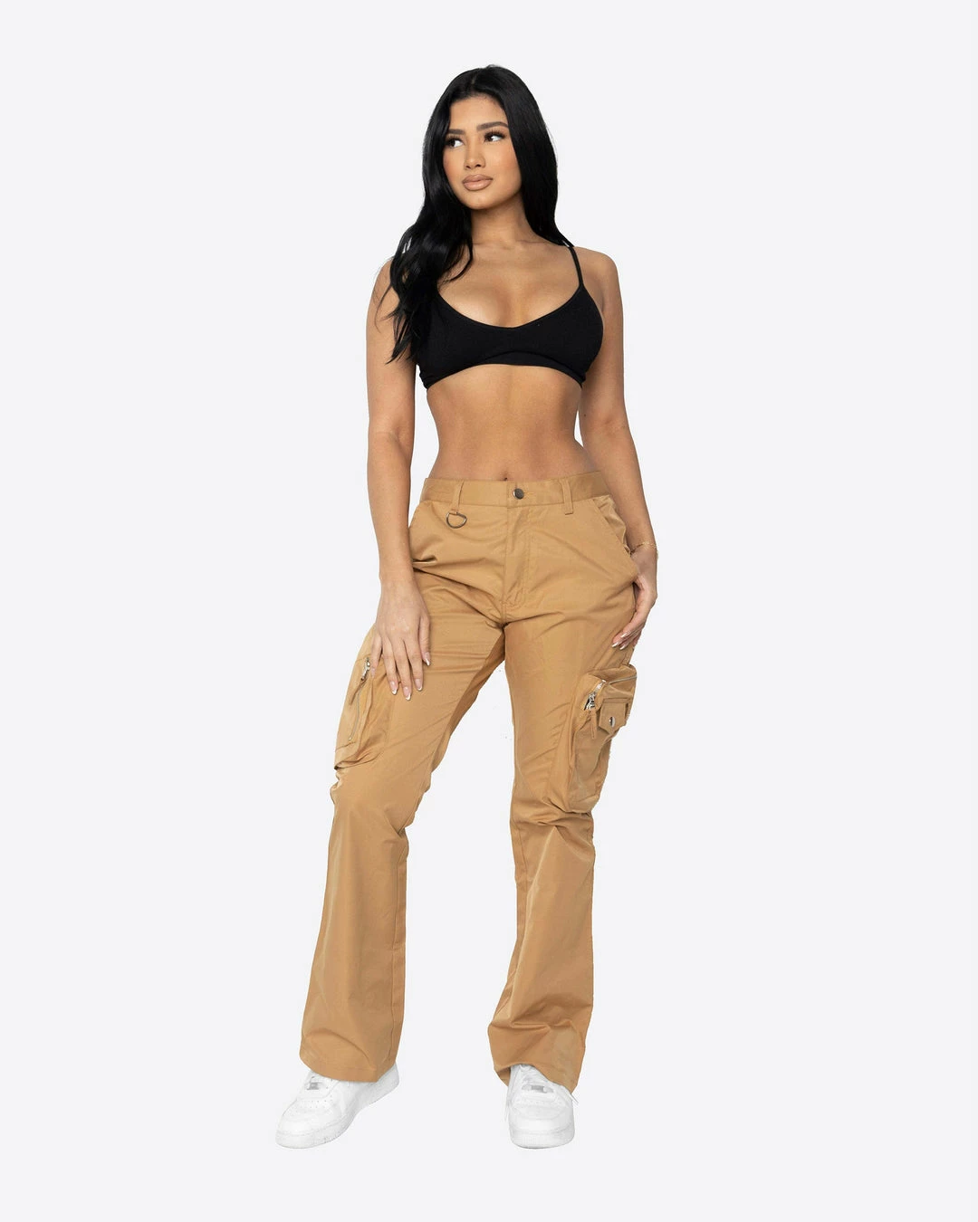 EPTM. BOTTOMS EPTM WOMEN OSAKA CARGO PANTS-KHAKI 3 EPTM. BOTTOMS EPTM WOMEN OSAKA CARGO PANTS-KHAKI