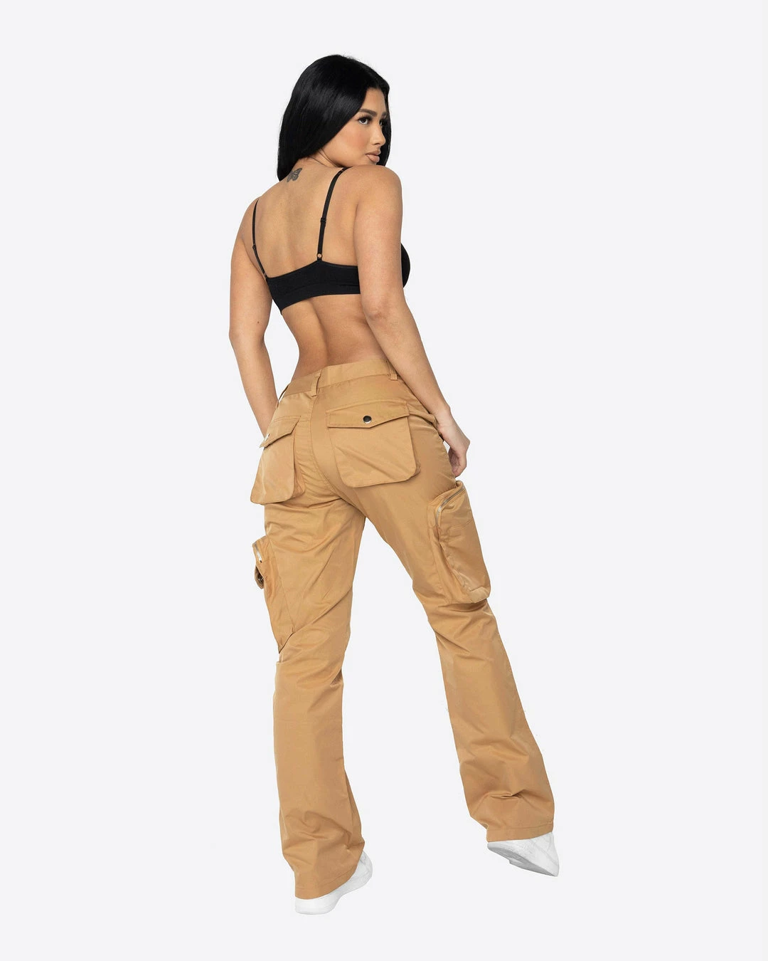 EPTM. BOTTOMS EPTM WOMEN OSAKA CARGO PANTS-KHAKI 4 EPTM. BOTTOMS EPTM WOMEN OSAKA CARGO PANTS-KHAKI