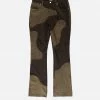 EPTM. DAVE EAST MARBLE PANTS-OLIVE/OLIVE