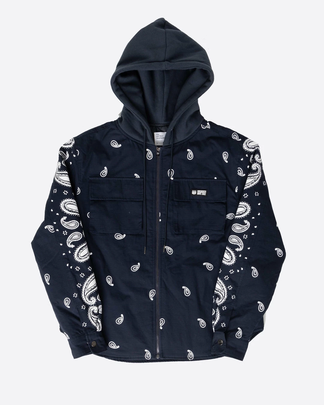 EPTM. JACKETS DAVE EAST FTD BANDANA JACKET-NAVY 1 EPTM. JACKETS DAVE EAST FTD BANDANA JACKET-NAVY