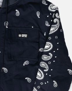 EPTM. JACKETS DAVE EAST FTD BANDANA JACKET-NAVY