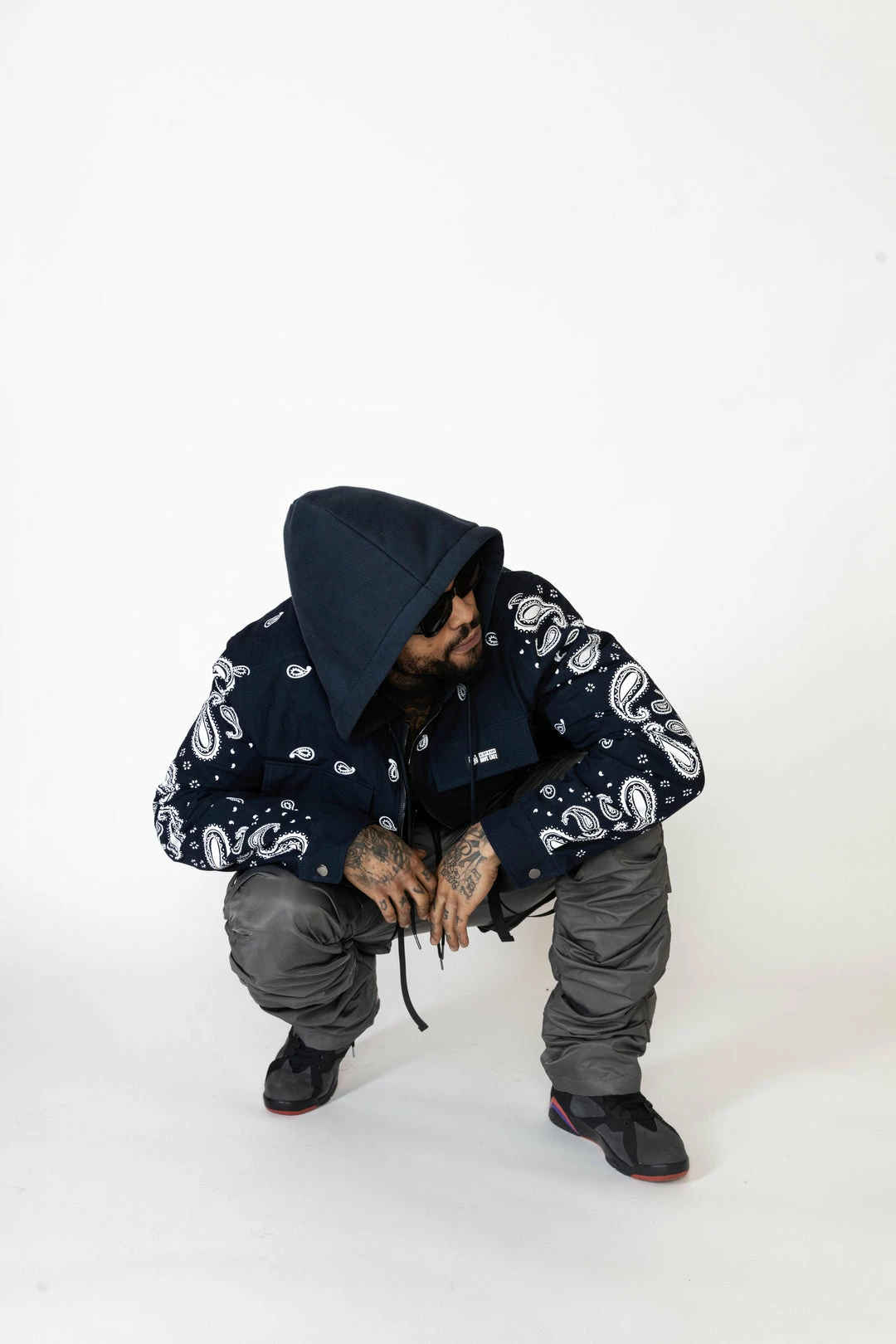 EPTM. JACKETS DAVE EAST FTD BANDANA JACKET-NAVY 4 EPTM. JACKETS DAVE EAST FTD BANDANA JACKET-NAVY