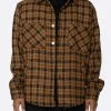 EPTM. SHIRTS EPTM SLIT FLANNEL SHIRT- VINTAGE BROWN