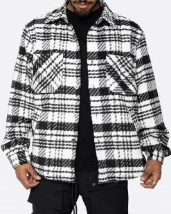 EPTM. EPTM SLIT FLANNEL SHIRT-MODERN BLACK 5 EPTM. EPTM SLIT FLANNEL SHIRT-MODERN BLACK