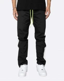 EPTM. EPTM NYLON BASIC TRACK PANTS- BLACK/WHITE