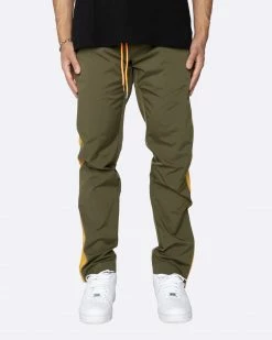 EPTM. EPTM NYLON BASIC TRACK PANTS-OLIVE/KHAKI