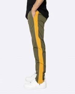 EPTM. EPTM NYLON BASIC TRACK PANTS-OLIVE/KHAKI