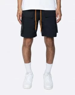 EPTM. EPTM SNAP CARGO SHORTS-BLACK