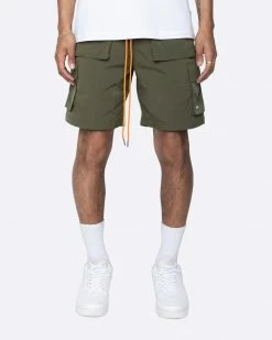 EPTM. EPTM SNAP CARGO SHORTS-OLIVE