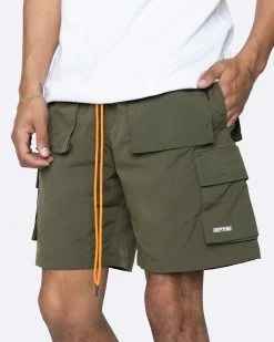 EPTM. EPTM SNAP CARGO SHORTS-OLIVE