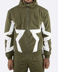 EPTM. EPTM STAR JACKET-OLIVE JACKETS
