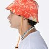 EPTM. EPTM TIE DYED BANDANA BUCKET HAT-ORANGE